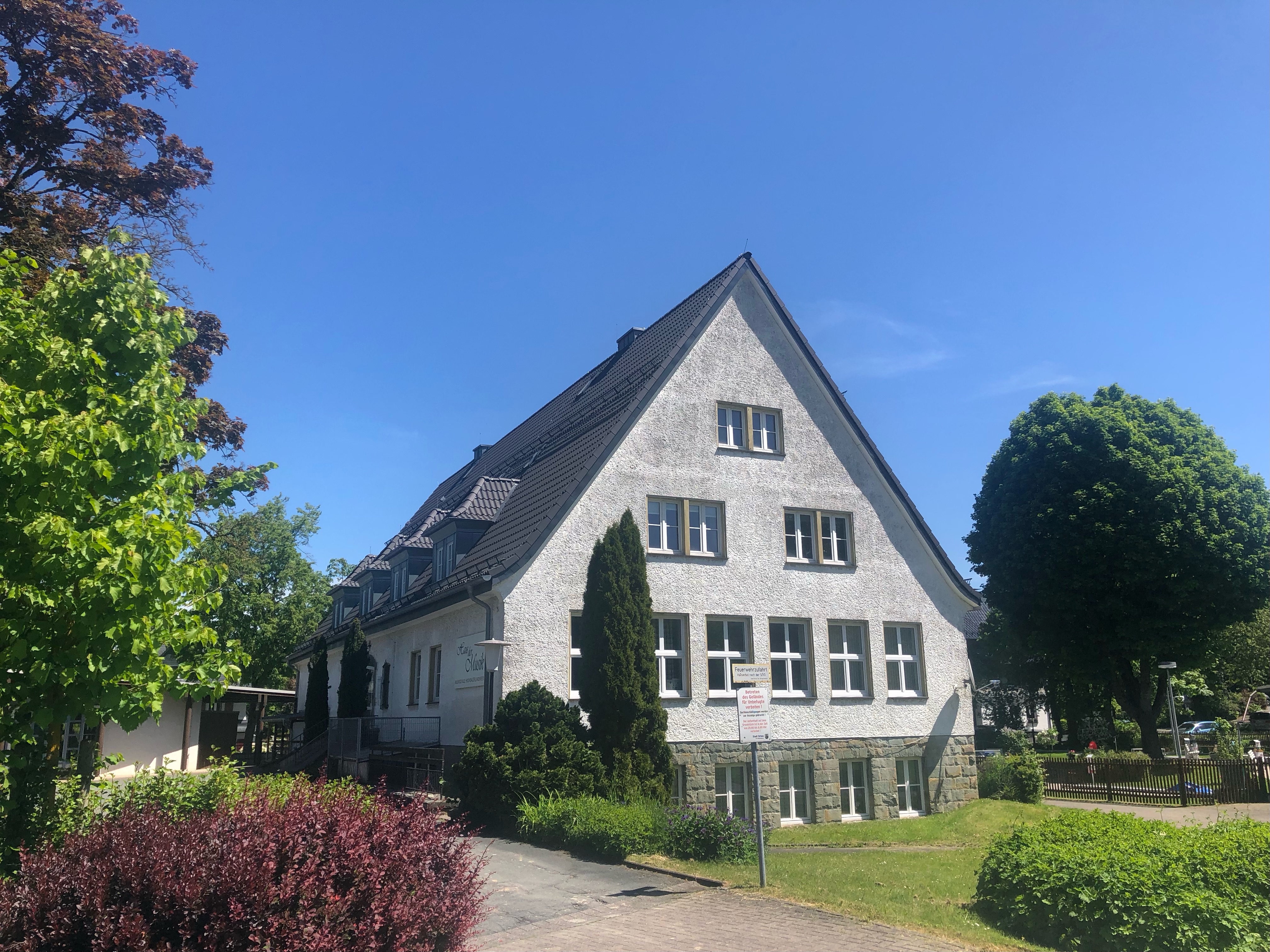 Gebäudeansicht Musikschulgebäude (Haus der Musik) in Brilon